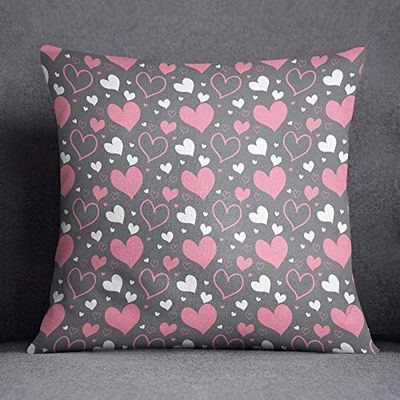 Questo Casa Funda de cojín Decorativa, Funda de cojín, decoración del hogar, para sofá, cafetería, tamaño: 45 x 45 cm, diseñada y Fabricada en Türkiye