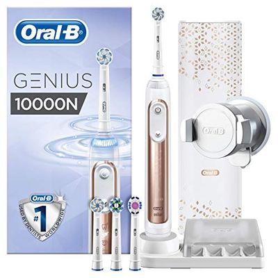 ORAL B elec - 80314126 - Genius 10000N Rose Gold Brosse à Dents Électrique par Braun