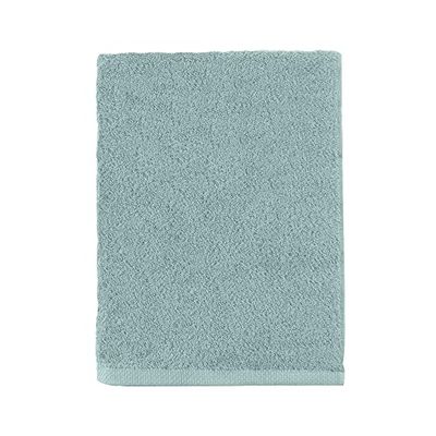 ESSIX Aqua Bath Towel, Cotton, Feather Grey, 55 x 100 cm
