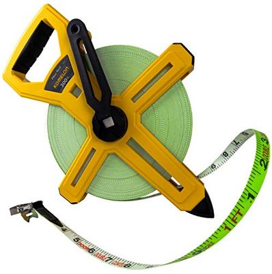 Komelon 6633 ouvert Bobine de fibre de verre ruban à mesurer, 6633