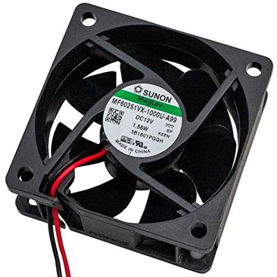 Ventilator 12V DC 1,56W 60x60x25mm 45,9m³/h 5200U/min 45,9m³/h Sunon MF60251VX1000UA99
