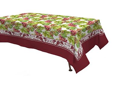 Italian Bed Linen Panama Digital Printed Tablecloth, 150x150cm, TV23, TV 23, 150 x 150 cm