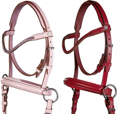 HKM Funny Horses 2 Équipement pour chevaux Rouge Shetty