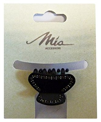 Glooke Selected Set 6 Pinza F7188 Mini Lastra con Strass Prodotti per Capelli, Multicolore, Unica