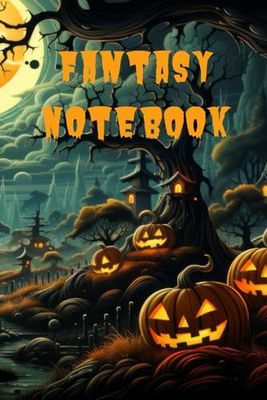 Pumpkin Spices & Haunted Pages: A Halloween Diary: Blank Lined | College Ruled | 120 Pages | 6x9 Inches | Notebook