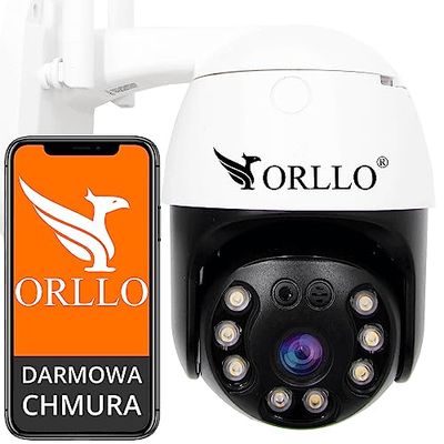 Orllo Telecamera girevole per esterni WiFi IP Z12