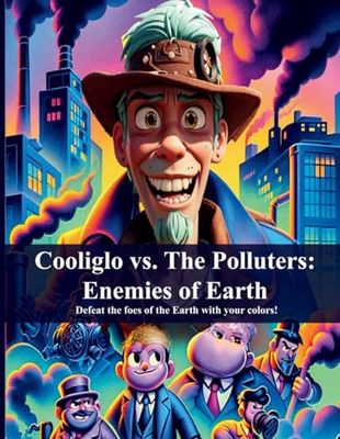 Cooliglo vs. The Polluters: Enemies of Earth Coloring Book: Defeat the foes of the Earth with your colors!