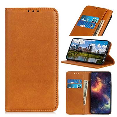 Minimalist Wallet Case for iPhone 11 (6.1 inch) 2019 Premium PU Leather ID Cash Credit Card Slots Slots Magnetic Closure Stand Folio Flip Slim Protective Case [Blue]