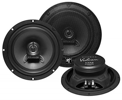 Hifonics VX62 altavoz audio 2-way 180 W Round - Altavoces para coche (2-way, 180 W, 90 W, 4 Ω, 5.8 cm, 14.3 cm)