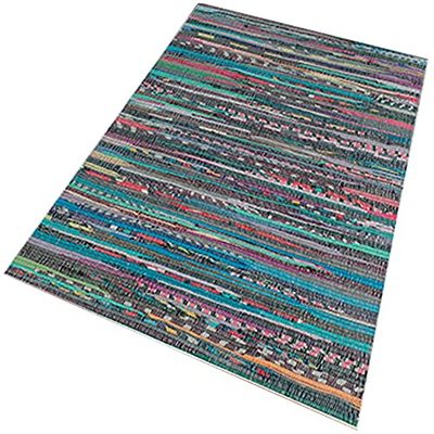 Dywan poliestrowy z nadrukiem 100 x 200cm Model WH1028 wielokolorowy