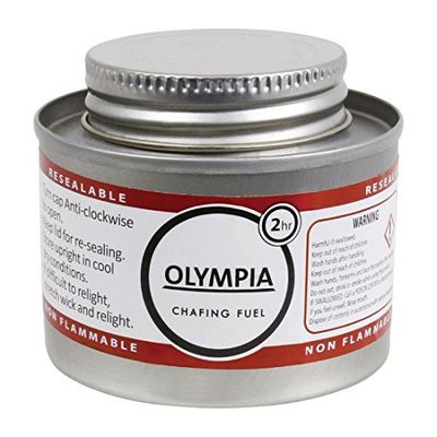Olympia CB733 sfregamento carburante liquido, 2 ora, argento (confezione da 12)