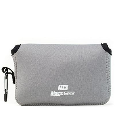 MegaGear MG1095 Capa de neoprene ultraleve com mosquetão para câmara Fujifilm X100F/X100T/X100S, cor cinzenta