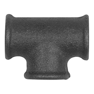 T-stuk 130, 3 x Rp 1 i, gietijzer zwart, bedrijfstemperatuur -20 °C tot 300 °C, ISO 7-1
