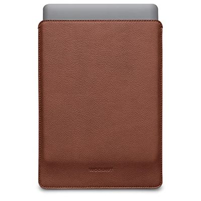 WOOLNUT Fodero in pelle per MacBook Pro e Air da 13 pollici - Cognac