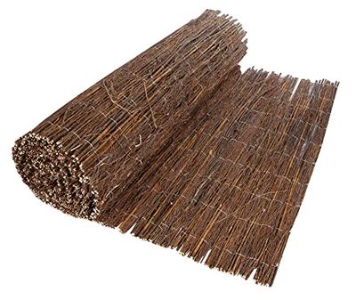 Windhager Inkijkwerende mat Brande de Bruyère PREMIUM, inkijkbescherming omheining, heideomheining mat voor tuin, balkon en terras, 1 x 3 m, 05866