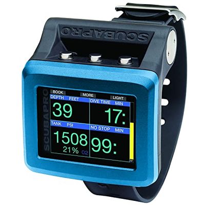 Scubapro G2 TEK Kylvattendykningssats unisex-vuxen, svart, blå, en storlek