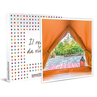 smartbox - Cofanetto Regalo - 2 Notti in Tenda Glamping con Visita alla Cantina o al birrificio e degustazione - Idee Regalo Originale
