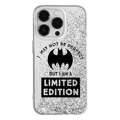 ERT GROUP mobiltelefonfodral för Apple Iphone 14 PRO originalt och officiellt licensierat DC mönster Bat Girl 007 optimalt anpassad till formen på mobiltelefonen, med glitter overflow-effekt