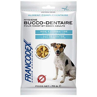 Francodex - Mondhygiëne traktaties voor honden - 75 g