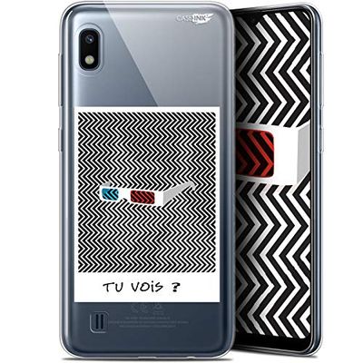 Caseink fodral för Samsung Galaxy A10 (6.2) Gel HD [ ny kollektion - mjuk - stötskyddad - tryckt i Frankrike] Du ser vad jag ser?