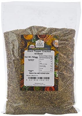 Old India Black Pepper Cracked 18 Mesh 750g