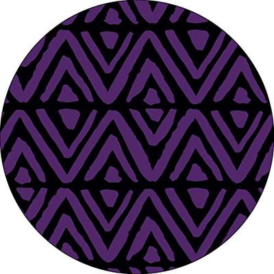 Bonateks, Round Digital Printed Mouse Pad, Non-Slip Base, for Office and Home, Diameter:22cm