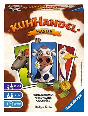 Ravensburger - 207527 - Jeu de Cartes - Marchandage Master - Version Allemande
