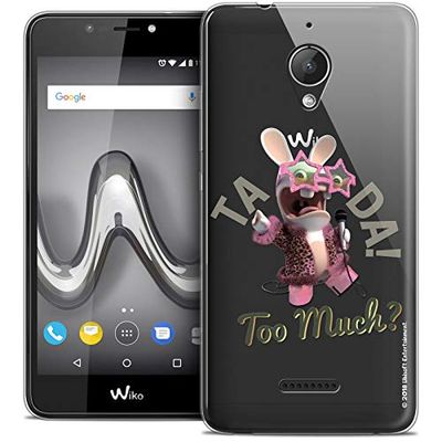 Beschermhoes voor Wiko Tommy 2 Plus, 5,5 inch, zeer dun, konijntje Crétins Too Much