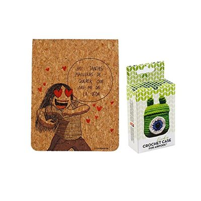 Uniwersalne etui 11" Querer + etui na słuchawki Bluetooth 1-2 Gen. Crochet Ricky