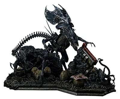 Aliens Premium Masterline Series statyett Queen Alien Battle Diorama 71 cm