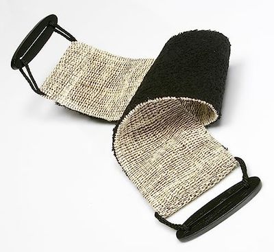 martini SPA - Massagefärg - Toning och relaxremsa av sisal/bomull, 89 x 13 x 2 cm, 1 st