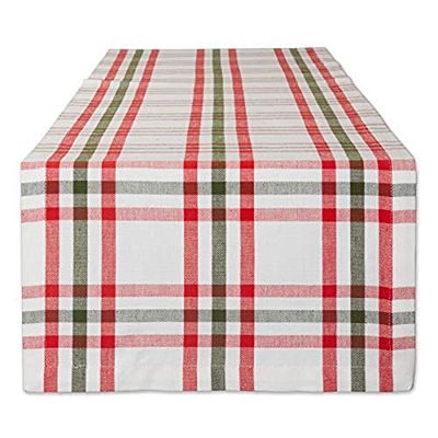 DII Kitchen Collection Chemin de table en coton Motif casse-noisettes 35 x 183 cm