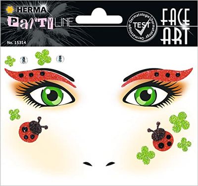 HERMA Sticker visage Halloween coccinelle 15314
