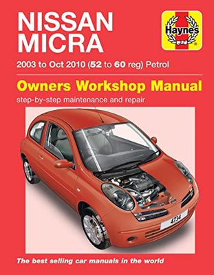 Nissan Micra (03 - Oct 10) Haynes Repair Manual: 45202