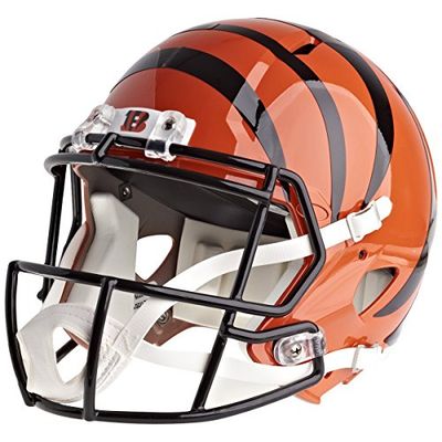 Riddell Casque de Vitesse Replica NFL Taille complète, Orange