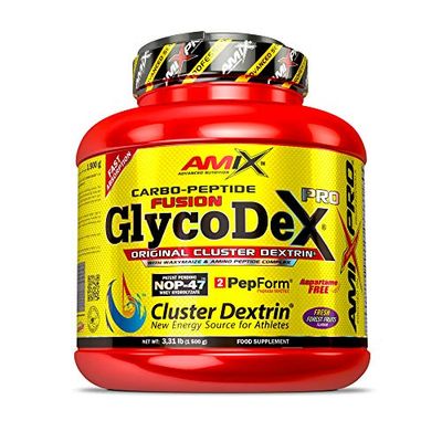 AMIX - Bebida Energética - GlycodeX Pro en Formato de 1,5 kg - Ayuda a Mejorar el Rendimiento y la Recuperación Muscular - Sabor Limón