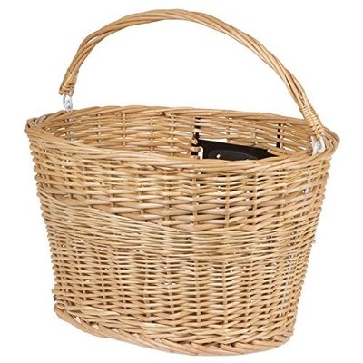 M-Wave BA-FW Clip Wicker Basket - Brown