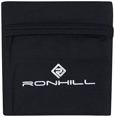 Ronhill Stretch Wrist Pocket Bolsillo para la muñeca para geles, Unisex Adulto, All Black, S/M