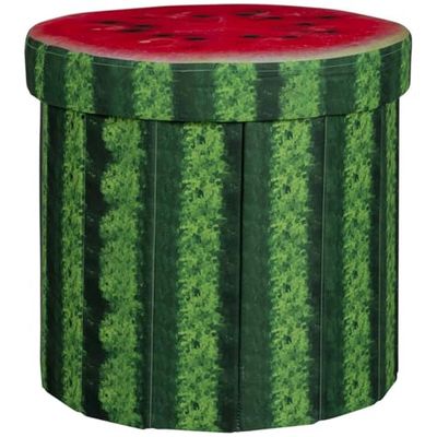 Bo-Camp - Ottoman - Round - Watermelon