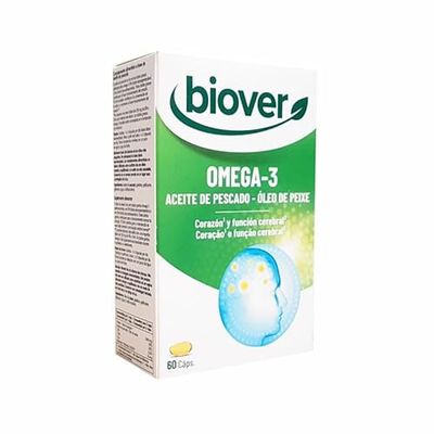 Omega3 aceite de pescado 60 capsules Biover