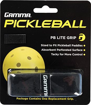 Gamma, Pickleball Lite Grip Nero Unisex, Multicolore