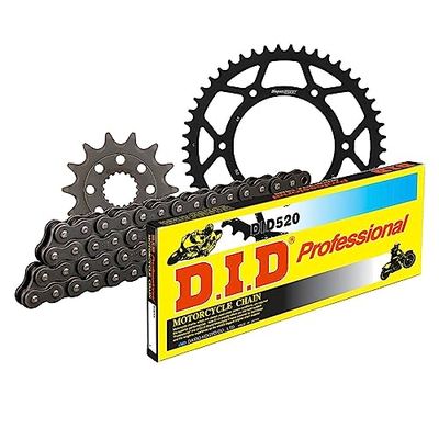 Kettingset DID staal 520/114 clipslot voor Honda CR R 500 cc bj. 1992-2001