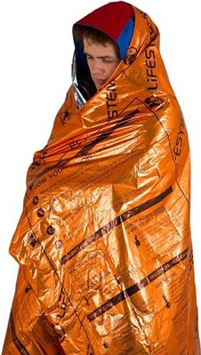Lifesystems unisex värmeskydd termisk filt - enkel överlevnadsprodukt, orange, en storlek UK