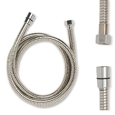 Acquastilla 114542 Tubo Estensibile Inox Semplice Graffatura, Multicolore