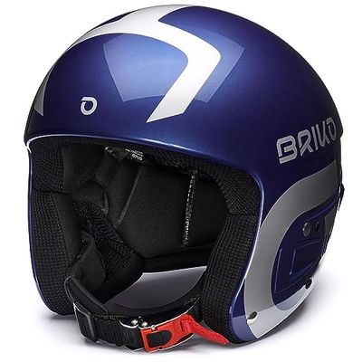 Briko Vulcano FIS 6.8 EPP Casque Adulte Unisexe, Shiny Metallic Blue, 52