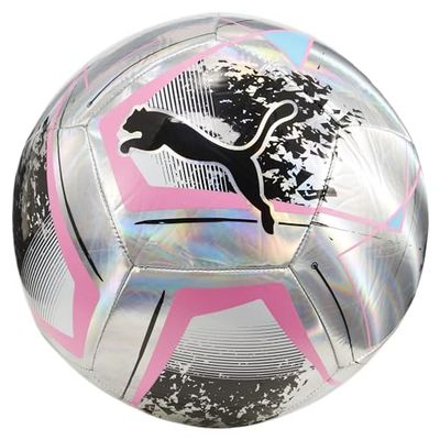 PUMA Cage Ball Piłki treningowe, White-Poison Pink-Luminous Blue, 3 Dorosłych Unisex, Puma White-poison Pink-luminous Blue, 3