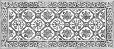 Vilber OPORTO du 05 78X180 Tapis Vinyle Multicolore 78 x 180 x 0,22 cm