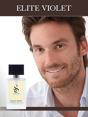 SANGADO ELITE VIOLET Perfume for Men (eau de parfum), 8-10 hours long-lasting, Luxury smelling, 50 ml, Code: 622