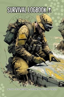 Survival Logbook | Tactical Field Notebook | Hiking & Outdoor Tracker