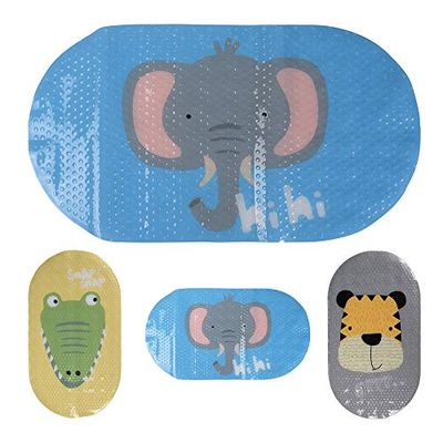 BATHROOM COLLECTION Tapis de Bain Enfant 69 x 39 cm Multicolore